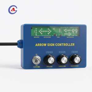 Contrôleur <span class=keywords><strong>de</strong></span> panneau <span class=keywords><strong>de</strong></span> signalisation LED OEM Guangdong, boîte <span class=keywords><strong>de</strong></span> contrôle <span class=keywords><strong>de</strong></span> la direction du <span class=keywords><strong>trafic</strong></span>, réglage <span class=keywords><strong>de</strong></span> la luminosité et du mode <span class=keywords><strong>de</strong></span> <span class=keywords><strong>vitesse</strong></span> pour la route - Product Image 3