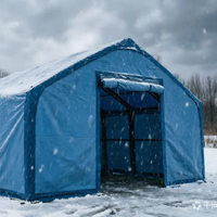 Tente de protection en tissu PVC moderne de haute qualité, de qualité industrielle, résistante aux UV, durable et imperméable pour équipement agricole