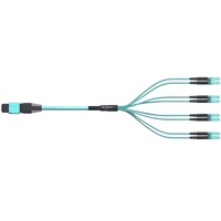 Cordon de brassage optique MPO vers LC MPT monomode OS2 SM G657A2 12 fibres 24FO, délai de livraison rapide usine
