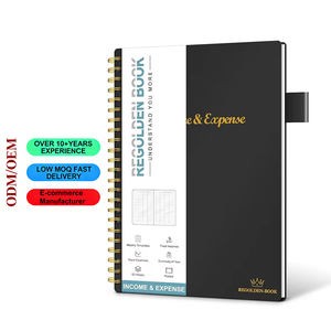 สมุด A5ติดตามค่าใช้จ่ายที่กำหนดเองสมุดรายชื่อ53สัปดาห์สมุดเช็คแบบเกลียวสมุดบันทึกการเงินแบบเรียบง่าย - Product Image 1