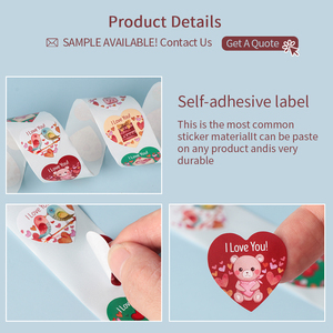 Etiqueta Adhesiva de Vinilo con Impresión Personalizada, Lámina Dorada, para Envases de Cosméticos y Cuidado de la Piel, Etiqueta Redonda con Logotipo para Pegatinas Personalizadas - Product Image 2