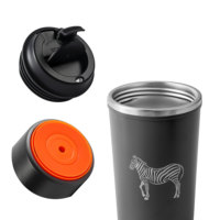 Nouvelle conception 12oz 16oz en acier inoxydable la tasse à café magique ne tombe pas dans le bureau