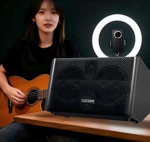 Amplificador de guitarra recargable de 260W, monitor con altavoz, grabación OTG, altavoz Bluetooth para instrumentos, para espectáculos de música callejera en vivo. - Product Image 5