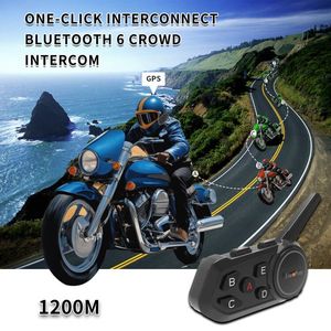 Xe Máy in-mũ Bảo hiểm tai nghe Full-Mũ bảo hiểm nửa Mũ bảo hiểm không dây Bluetooth Tai nghe hỗ trợ 2-6 tay đua <span class=keywords><strong>intercom</strong></span> - Product Image 5