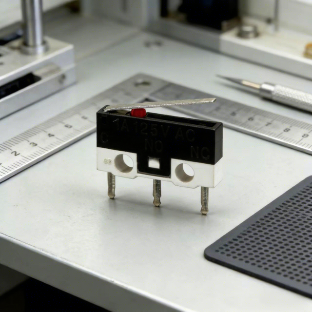 China Push on Push off Switch C NO NC 3/2 Pin 1A 125VAC Plastic Microswitch CE Spst Manufacturer