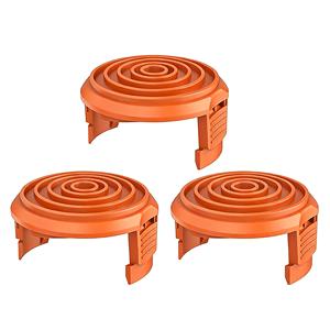3 แพ็ค 50019417 ฝาครอบแกนม้วนสายทริมเมอร์ทดแทน WA0007 สำหรับ WORX WG105 WG106 WG108 WG109 WG112 WG113 WG115 WG116 WG117 - Product Image 1