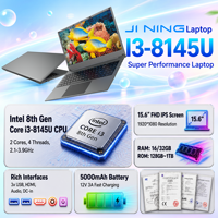 Ordinateur portable 15,6 pouces FHD IPS en gros, Intel Core i3-8145U, 16 Go et 32 Go de RAM DDR3 en option, prise en charge du SSD NGFF, compatible Windows 10/11
