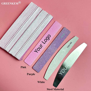 GREENKEM <span class=keywords><strong>Lima</strong></span> <span class=keywords><strong>de</strong></span> <span class=keywords><strong>uñas</strong></span> con logo personalizado, venta directa <span class=keywords><strong>de</strong></span> fábrica, pulidor 100/180, 100/100, <span class=keywords><strong>lima</strong></span> <span class=keywords><strong>de</strong></span> <span class=keywords><strong>uñas</strong></span> <span class=keywords><strong>de</strong></span> papel <span class=keywords><strong>de</strong></span> lija japonés con grano en forma <span class=keywords><strong>de</strong></span> arco - Product Image 2