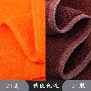 Serviettes de bain en coton 170g-200g, épaisses, couleur unie, pour salon de beauté, sauna, logo personnalisable disponible - Product Image 4