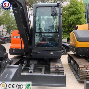 En stock, excavadora de cadenas usada DEVELON DX60D 225LC de 6 toneladas, modelo 2026, ¡gran oferta! Maquinaria de construcción para movimiento de tierras con certificación CE. - Product Image 3