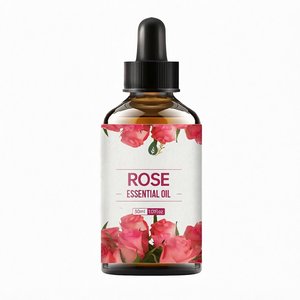 100% Pure <b>Rose</b> Steam Distilled <b>Essential</b> <b>Oil</b> Bulk Natural Lightening Nourishing Brightening All Skin Types Unique <b>Rose</b> Aroma - Product Image 1