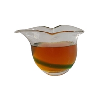 Tasse publique en verre résistant à la chaleur pour le brassage de la mer de thé rose domestique, distributeur de thé équitable et fait à la main
