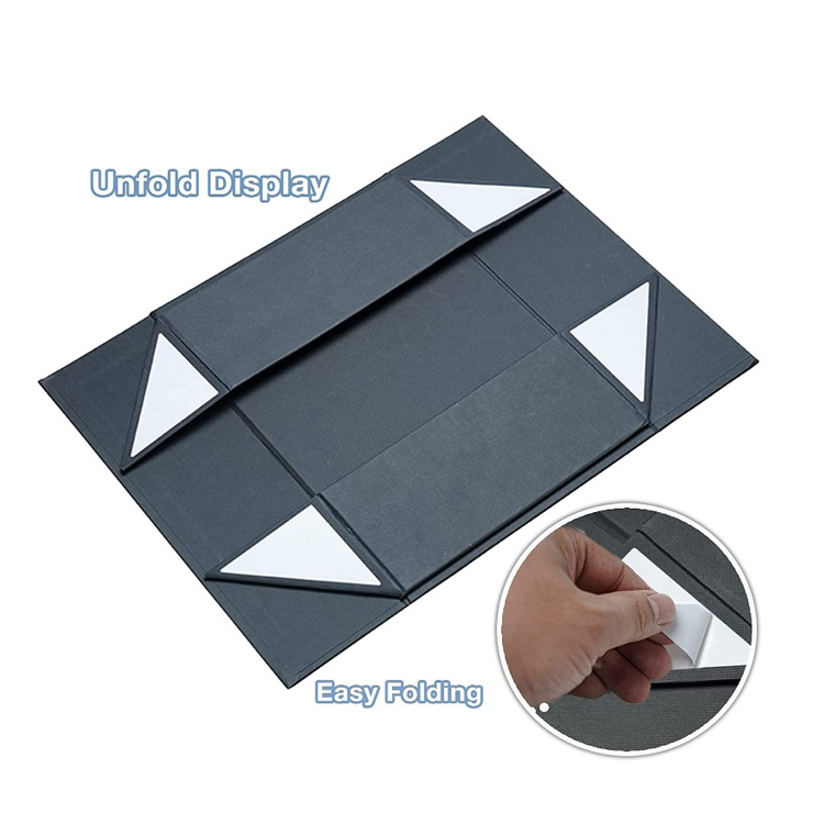 custom luxury paper magnetic gift packaging box collapsible groomsmen bridesmaid proposal box