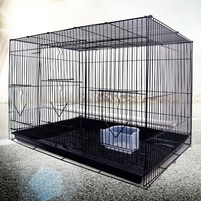 Wholesale Factory Price,Classic Powder Coated Breeding Cages Sustainable Dot Metal Bird Cages Breeds/