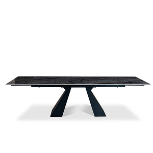 Hiện đại sang trọng phòng ăn đồ nội thất mở rộng đá cẩm thạch bàn ăn đặt với 6 ghế - Product Image 3