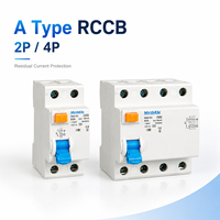 Interruptor Diferencial RCCB MythEle MID-63 con Capacidad de Ruptura de 6/10kA, Tipo AC/A, Protección Contra Fugas a Tierra de 30mA/100mA/300mA