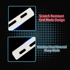 Beikelin Chất lượng cao duy nhất cạnh thép không gỉ cạo lưỡi dao cạo thẳng lưỡi dao cạo đơn - Product Image 4