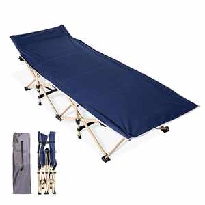 Camping Plegable Catre <strong>Cama</strong> Camp Sleeping Cot for Adults, Portable Fold up <strong>Bed</strong> for Indoor Outdoor Travel Camp Vacation - Product Image 1