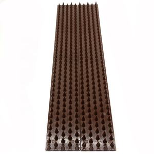 Коричневые пластиковые противоскользящие шипы для стен птиц - Product Image 3