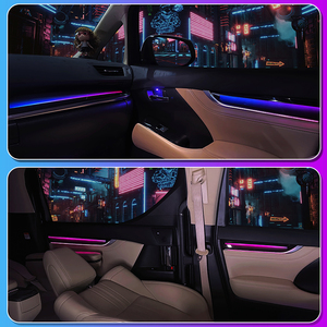 ไฟตกแต่งภายในรถยนต์ TMPRO Dynamic Light Shadow Auto Interior Lighting RGB LED Ambient Light สำหรับ Toyota Alphard/Vellfire ปี 2015-2022 อุปกรณ์เสริมไฟรถยนต์ - Product Image 4