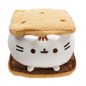 Peluche chat bouffon gris, modèle sandwich, biscuit, crème glacée, beignet, pizza, hamburger, vente en gros - Product Image 1