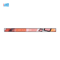 Écran LCD Barre Allongée Multi-Tailles avec Boîtier Métallique et Options de Couleurs Personnalisées pour Publicités sur Étagères de Supermarché