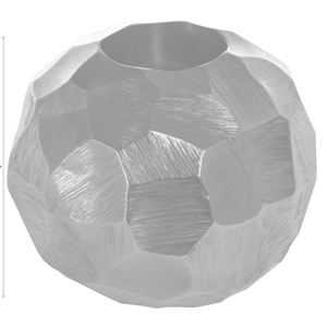 Bougie chauffe-plat en aluminium design pour centre de table de mariage 2025 Nouvelle arrivée Bougeoir en aluminium Best-seller - Product Image 1