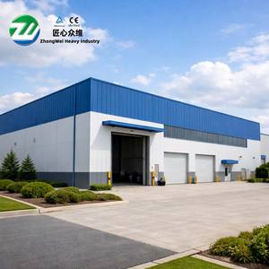 Magazzino in Struttura d'Acciaio, Officina a Installazione Rapida, Certificato CE per Uso Industriale - Product Image 2