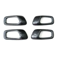 Autocollants décoratifs pour poignée de porte intérieure gauche et droite de voiture, pour Honda Civic 11e génération F15 Type R, accessoires intérieurs extérieurs