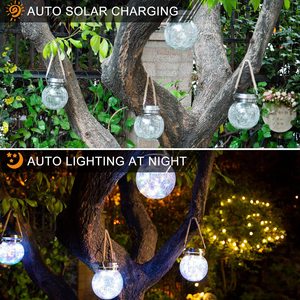 Landsign-<span class=keywords><strong>Lampe</strong></span> de jardin <span class=keywords><strong>solaire</strong></span> suspendue pour fête et mariage, décoration d'extérieur - Product Image 3