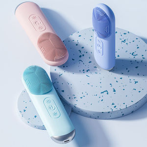 Spazzola Elettrica per Pulizia Viso 2 in 1 Ifine Beauty, Impermeabile IPX7, Massaggiatore in Silicone per Pulizia della Pelle, Detergente Caldo e Freddo - Product Image 3