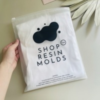 Sacs à fermeture éclair en polyéthylène givré 100 % biodégradables pour vêtements, maillots de bain, sacs à fermeture éclair pour t-shirts, sacs d'emballage à fermeture éclair