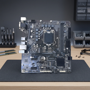 Nouvelle carte mère Gigabyte B560M D2V Intel LGA1200 DDR4 Micro-ATX double canal, ports SATA, prise en charge 64 Go pour ordinateurs de bureau 10e/11e génération - Product Image 3