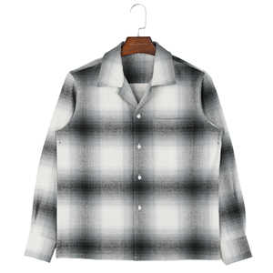 <span class=keywords><strong>Camicie</strong></span> a Quadri <span class=keywords><strong>Vintage</strong></span> da <span class=keywords><strong>Uomo</strong></span> Stile Oversize a Maniche Lunghe Vendita all'Ingrosso - Product Image 1
