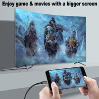 Câble USB-C vers DisplayPort 4K 30Hz pour Ordinateur, Téléviseur, Caméra, Tablette, Projecteur