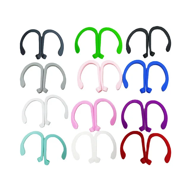 FREE SHIPPING Silicone Anti-Lost Earhooks for Apple AirPods 4 3 2 Pro Earphone Holders Protective Ear Hook Earphone Accessories