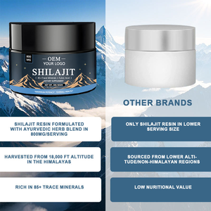 Ekstrak Tanaman Shilajit Himalaya Murni 50% Asam Fulvat 30g/50g/botol Resin Shilajit Suplemen Herbal Murni - Product Image 4