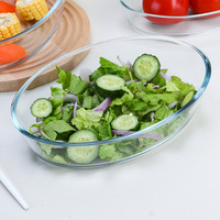 Plat à pizza rond en verre borosilicate - Résistant à la chaleur, compatible four, sans danger pour les aliments