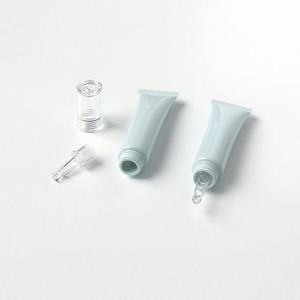 Tubos Vacíos de Envase Cosmético Suave Azul Claro de 15g para Brillo Labial, Envase de Crema para Ojos de 15ml, Tubo Exprimible para Esencia y Loción - Product Image 3