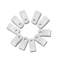 Elekh 3.2mm-25.4mm Plastique Nylon R-Type Serre-câble P-Type Pince pour câble à vis Pinces pour câble électrique