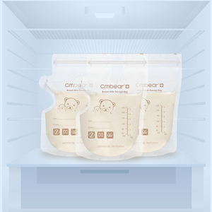 Bolsa de almacenamiento de leche materna ecológica de gran venta, Kit de bomba de silicona de grado alimenticio, silicona sellable para alimentación de bebés - Product Image 6