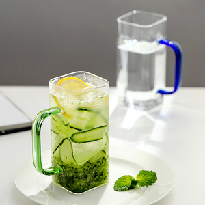 Gobelets recyclables de 400 ml, prêts à être expédiés, tasses à café, verres à jus, verres à café, gobelets à eau avec poignée colorée - Product Image 2