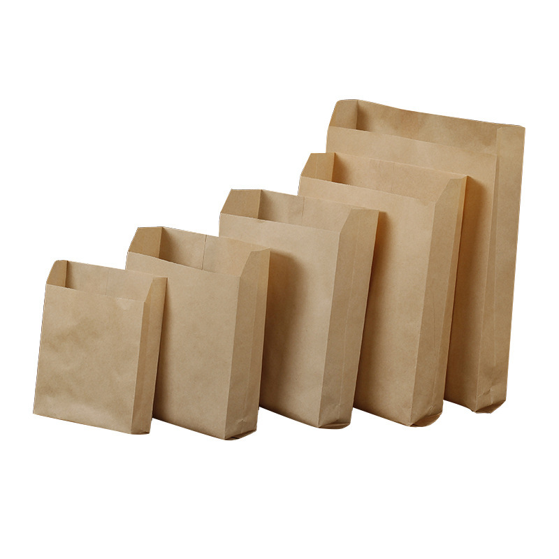 Customized White Paper Bag Printing Cheap Paper Shopping Bag Paper Packing Bag Without Handles