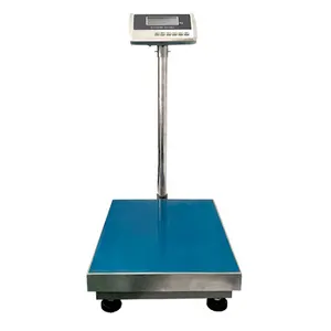 Balança digital industrial para máquinas de peso, balança de chão 100kg 150kg
