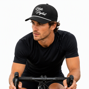 Casquette de baseball unisexe DSX 6 panneaux avec logo brodé, perforations découpées au laser, en toile respirante et imperméable, modèle Performance Cut - Product Image 2
