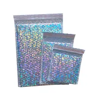 Custom Printed Colored Aluminum Foil Bubble Mailing Bag Padded Envelope/Metallic Bubble Mailer