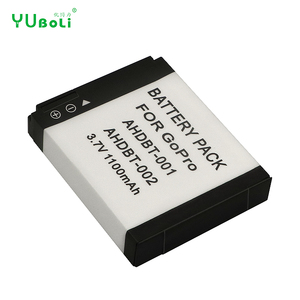 Untuk GoPro AHDBT-001 AHDBT-002 Baterai Li-ion Pengganti 3.7V 1100MAh Cocok untuk Kamera Aksi Asli GoPro Hero 1 Hero <span class=keywords><strong>2</strong></span> - Product Image 5
