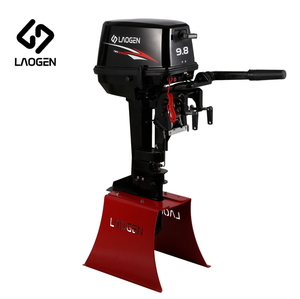 新型ラオゲン9.8馬力2ストロークガソリン船外機水冷式169cc 12L燃料容量2気筒ボートエンジン - Product Image 3