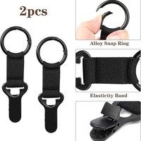 Clip de rangement multifonctionnel anti-lo pour voyage en extérieur, pour chapeau, sac à dos et sac – Clip portable pour maintenir le chapeau sur sac à dos et valise