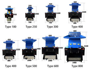 Trituradora de residuos de plástico más duro automática con certificación CE, máquina trituradora de plástico PE PP PVC PET para trituradora de botellas - Product Image 2